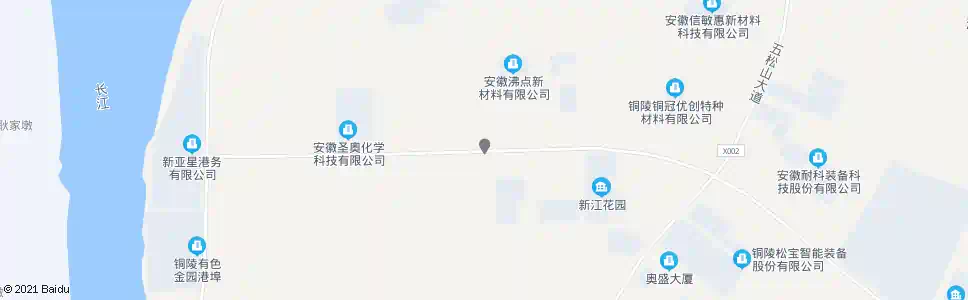 铜陵经二路_公交站地图_铜陵公交_妙搜公交查询2025