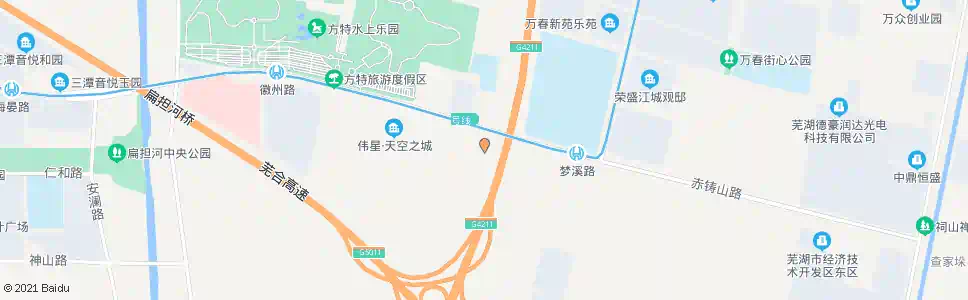芜湖城东公交枢纽_公交站地图_芜湖公交_妙搜公交查询2025