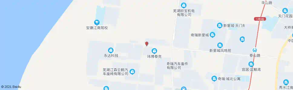 芜湖美的采购中心_公交站地图_芜湖公交_妙搜公交查询2025