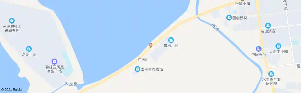 芜湖澛港三区_公交站地图_芜湖公交_妙搜公交查询2025