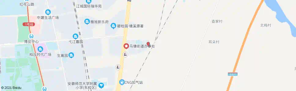 芜湖马塘新镇_公交站地图_芜湖公交_妙搜公交查询2025