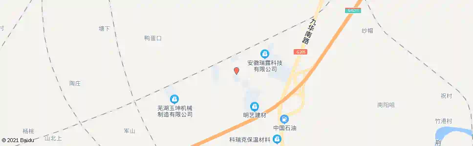 芜湖白马街道办_公交站地图_芜湖公交_妙搜公交查询2025