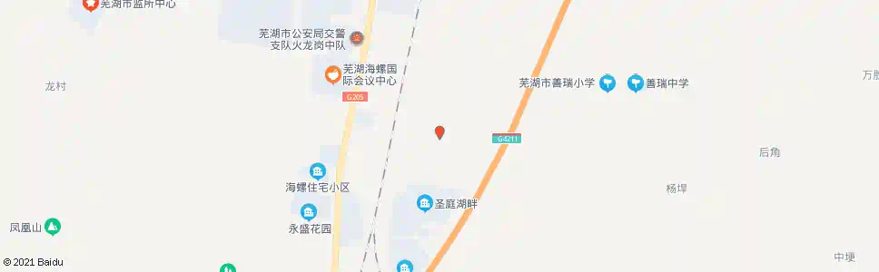 芜湖后杨_公交站地图_芜湖公交_妙搜公交查询2025