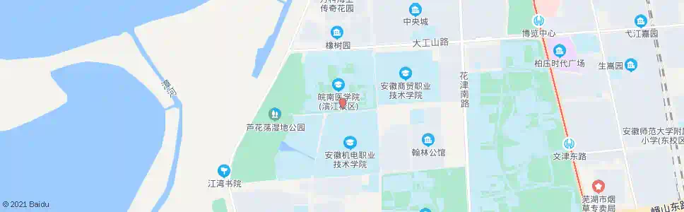 芜湖皖南医学院南校区_公交站地图_芜湖公交_妙搜公交查询2025
