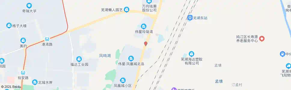 芜湖中铁机械中心_公交站地图_芜湖公交_妙搜公交查询2025