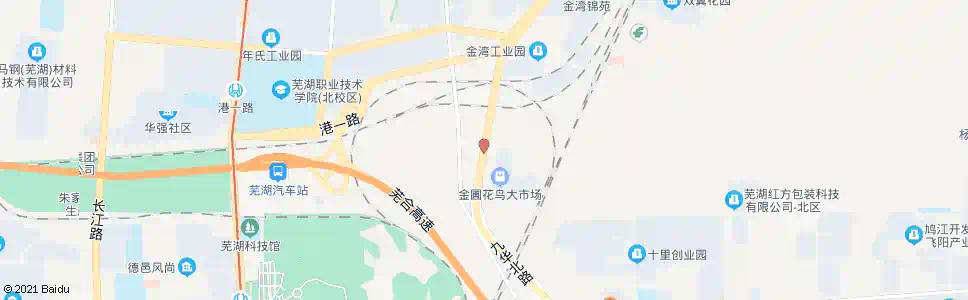 芜湖金圃花鸟市场_公交站地图_芜湖公交_妙搜公交查询2025