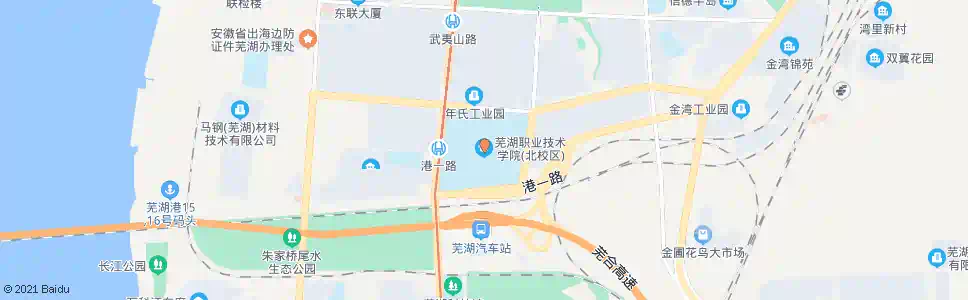 芜湖职业技术学院_公交站地图_芜湖公交_妙搜公交查询2025