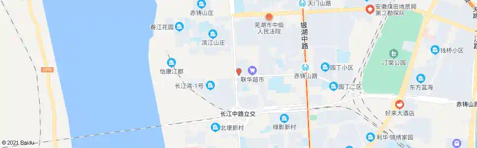 芜湖长盛园_公交站地图_芜湖公交_妙搜公交查询2025