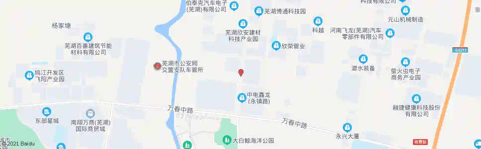 芜湖苏立公司_公交站地图_芜湖公交_妙搜公交查询2025