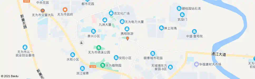 芜湖人民广场_公交站地图_芜湖公交_妙搜公交查询2025