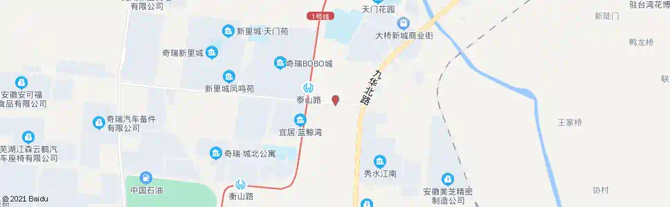 芜湖安得物流_公交站地图_芜湖公交_妙搜公交查询2025