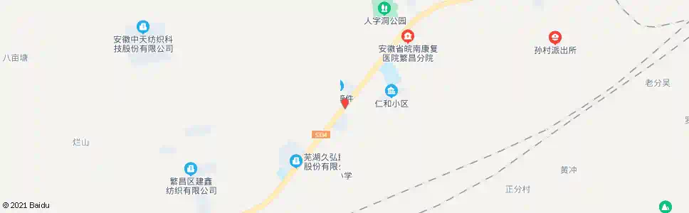 芜湖九莲村部_公交站地图_芜湖公交_妙搜公交查询2025