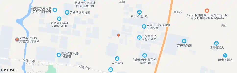 芜湖潜水装备厂南_公交站地图_芜湖公交_妙搜公交查询2025