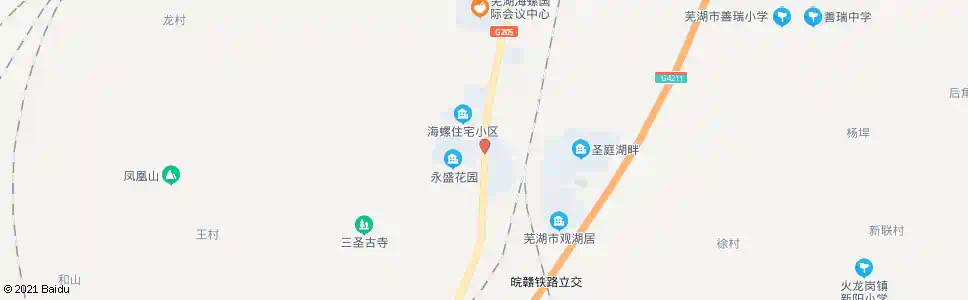 芜湖陶村_公交站地图_芜湖公交_妙搜公交查询2025