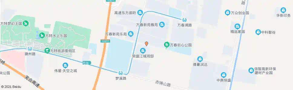 芜湖宜居春水湾_公交站地图_芜湖公交_妙搜公交查询2025