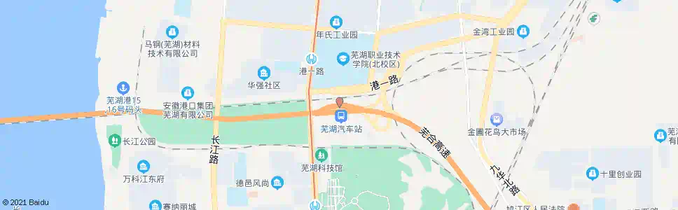 芜湖收费站(芜铜路)_公交站地图_芜湖公交_妙搜公交查询2025