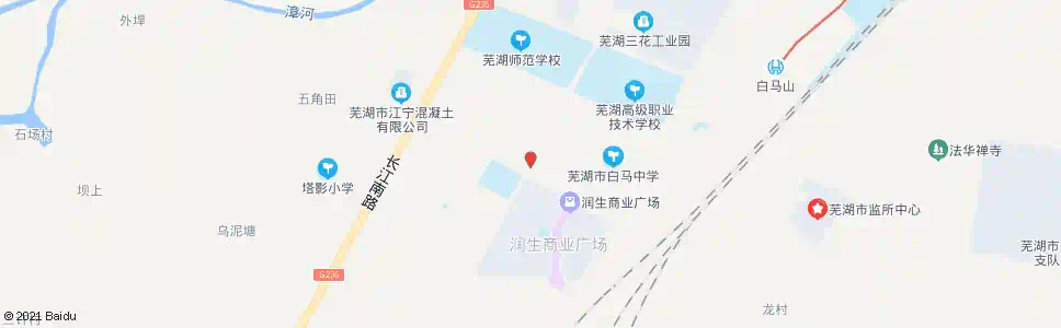 芜湖浅湾小区_公交站地图_芜湖公交_妙搜公交查询2025