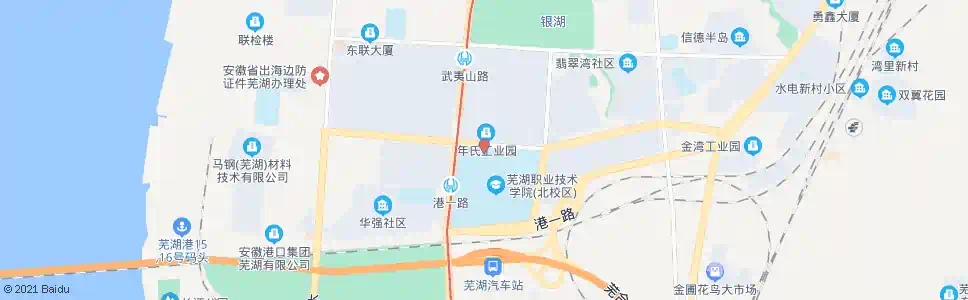 芜湖齐落山村_公交站地图_芜湖公交_妙搜公交查询2025