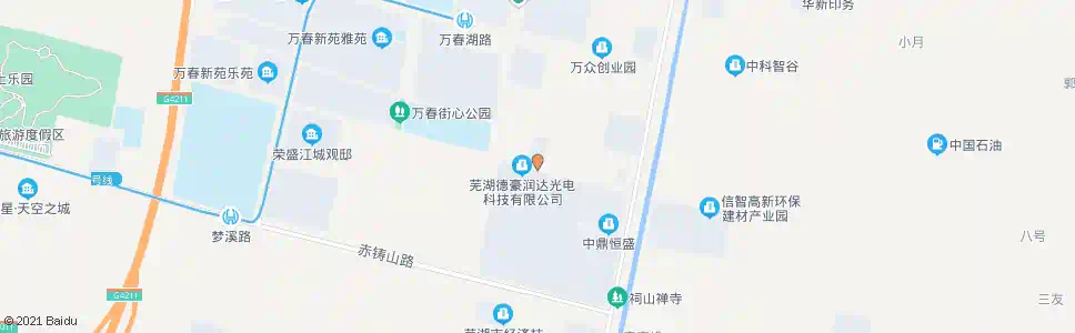 芜湖德豪润达_公交站地图_芜湖公交_妙搜公交查询2025