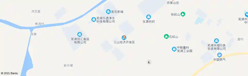 芜湖三山开发区_公交站地图_芜湖公交_妙搜公交查询2025
