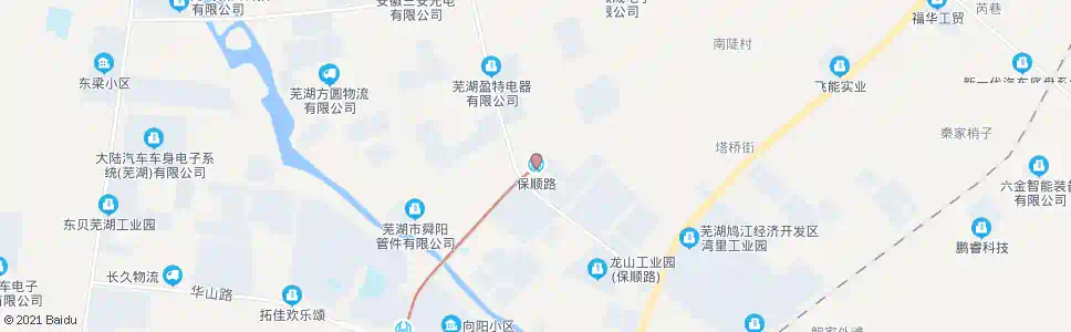 芜湖保顺路2号站_公交站地图_芜湖公交_妙搜公交查询2025