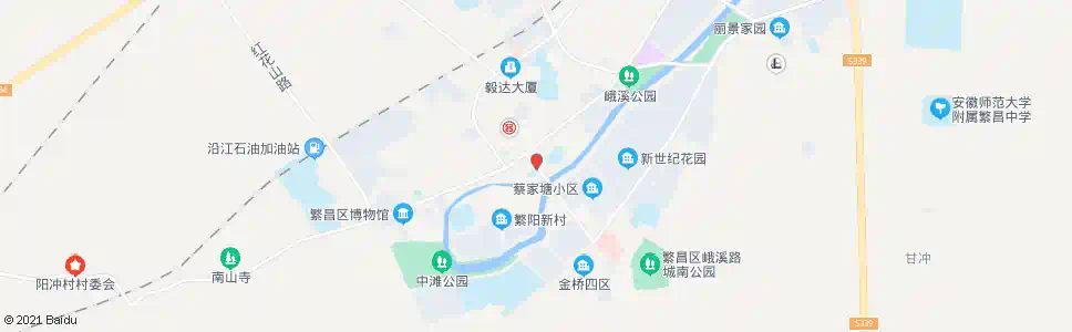 芜湖地税局(繁昌)_公交站地图_芜湖公交_妙搜公交查询2025