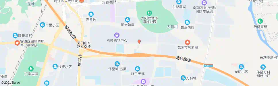 芜湖鸠兹创业街_公交站地图_芜湖公交_妙搜公交查询2025