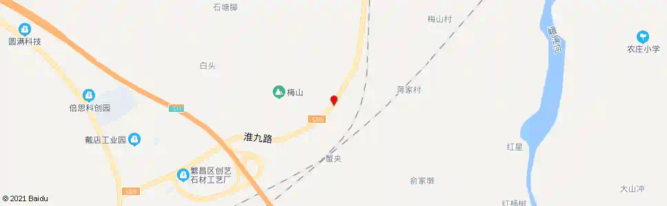 芜湖林场(淮九路)_公交站地图_芜湖公交_妙搜公交查询2025