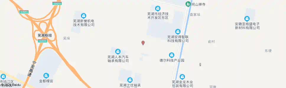 芜湖潮盛创业基地_公交站地图_芜湖公交_妙搜公交查询2025