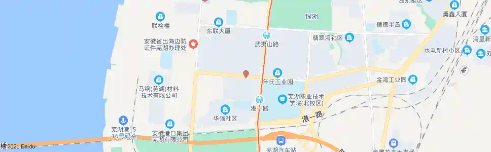 芜湖齐落山路_公交站地图_芜湖公交_妙搜公交查询2025