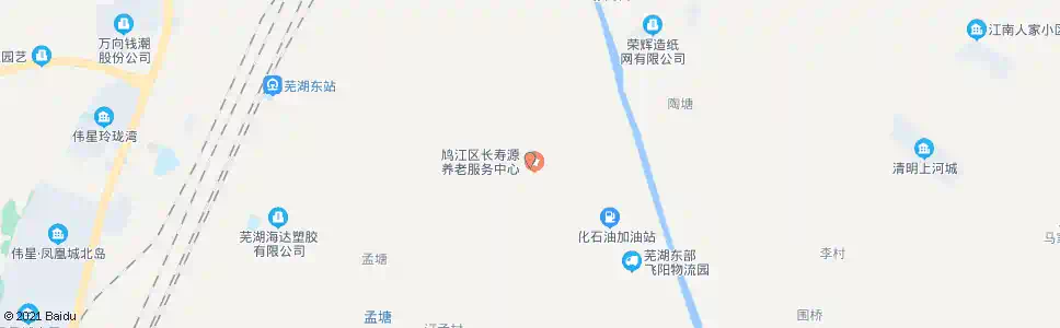 芜湖长寿源养老中心_公交站地图_芜湖公交_妙搜公交查询2025