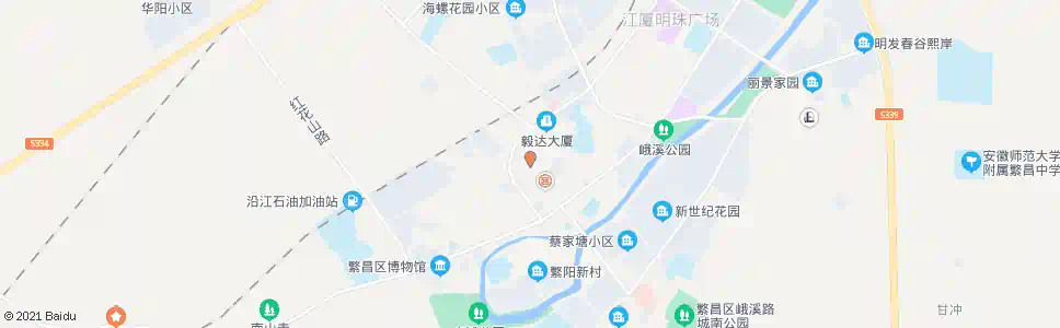 芜湖人民银行(繁昌)_公交站地图_芜湖公交_妙搜公交查询2025