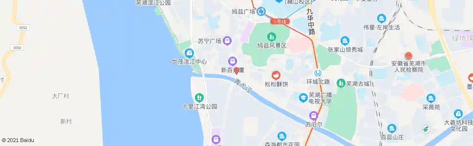芜湖新安中医院_公交站地图_芜湖公交_妙搜公交查询2025