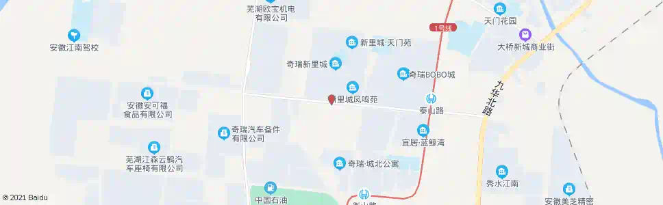 芜湖新里城_公交站地图_芜湖公交_妙搜公交查询2025