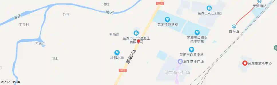 芜湖长江南路7号站_公交站地图_芜湖公交_妙搜公交查询2025