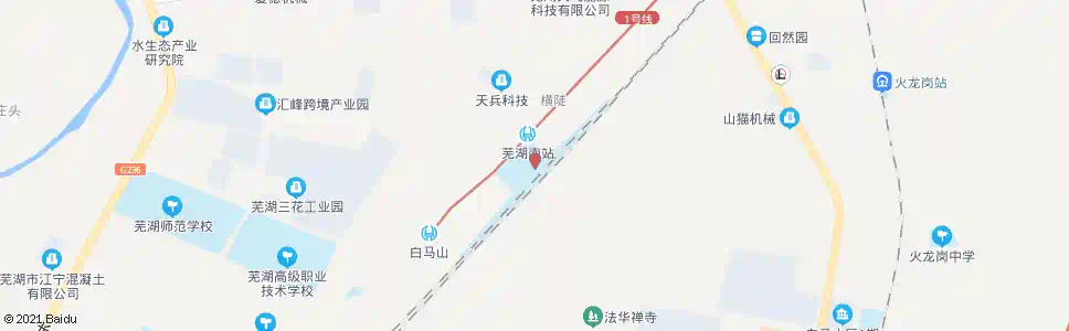 芜湖弋江站_公交站地图_芜湖公交_妙搜公交查询2025