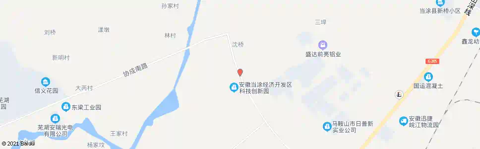 芜湖敖村临时停靠站_公交站地图_芜湖公交_妙搜公交查询2025