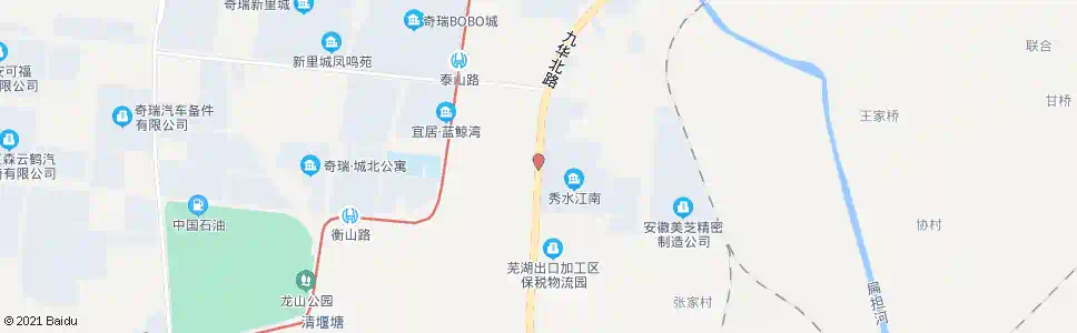 芜湖小红星_公交站地图_芜湖公交_妙搜公交查询2025