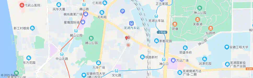 芜湖新世纪花园_公交站地图_芜湖公交_妙搜公交查询2025