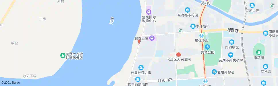 芜湖马仁山西路口_公交站地图_芜湖公交_妙搜公交查询2025