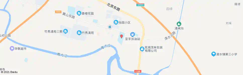 芜湖清水河中学_公交站地图_芜湖公交_妙搜公交查询2025