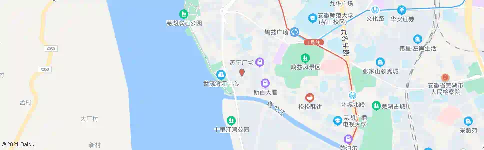 芜湖华门新路_公交站地图_芜湖公交_妙搜公交查询2025