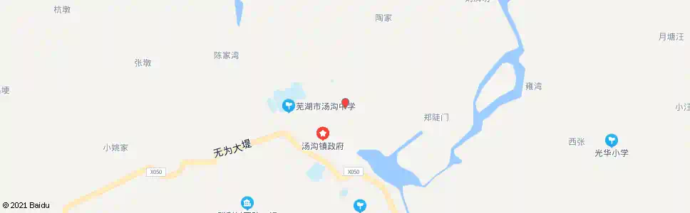 芜湖汤沟新街_公交站地图_芜湖公交_妙搜公交查询2025