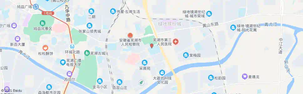 芜湖第二中学_公交站地图_芜湖公交_妙搜公交查询2025
