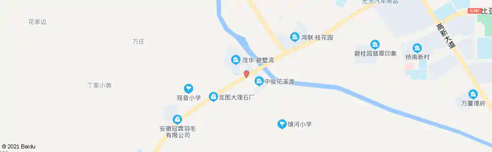 芜湖江西桥_公交站地图_芜湖公交_妙搜公交查询2025