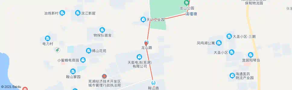 芜湖凤鸣湖北路临时停靠站_公交站地图_芜湖公交_妙搜公交查询2025
