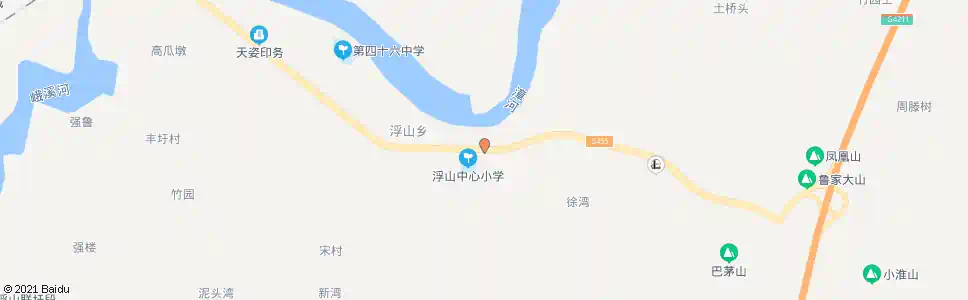 芜湖浮山中心小学_公交站地图_芜湖公交_妙搜公交查询2025