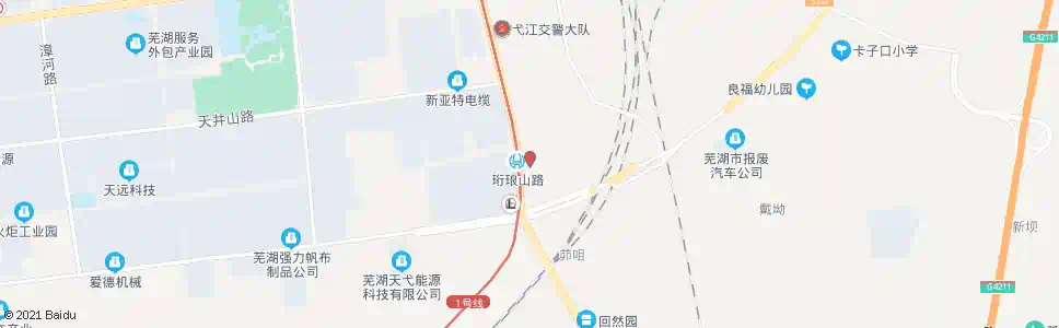 芜湖公交驾校_公交站地图_芜湖公交_妙搜公交查询2025