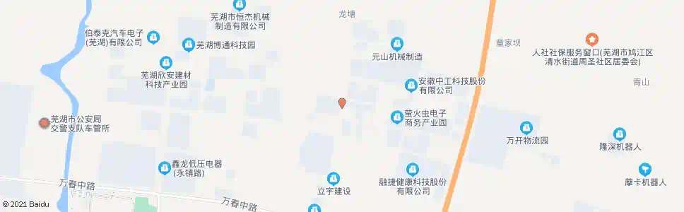 芜湖心海视讯_公交站地图_芜湖公交_妙搜公交查询2025