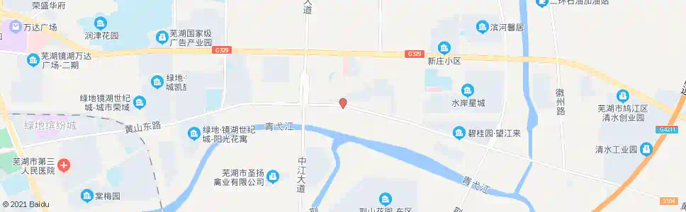 芜湖黄山东路3号站_公交站地图_芜湖公交_妙搜公交查询2025